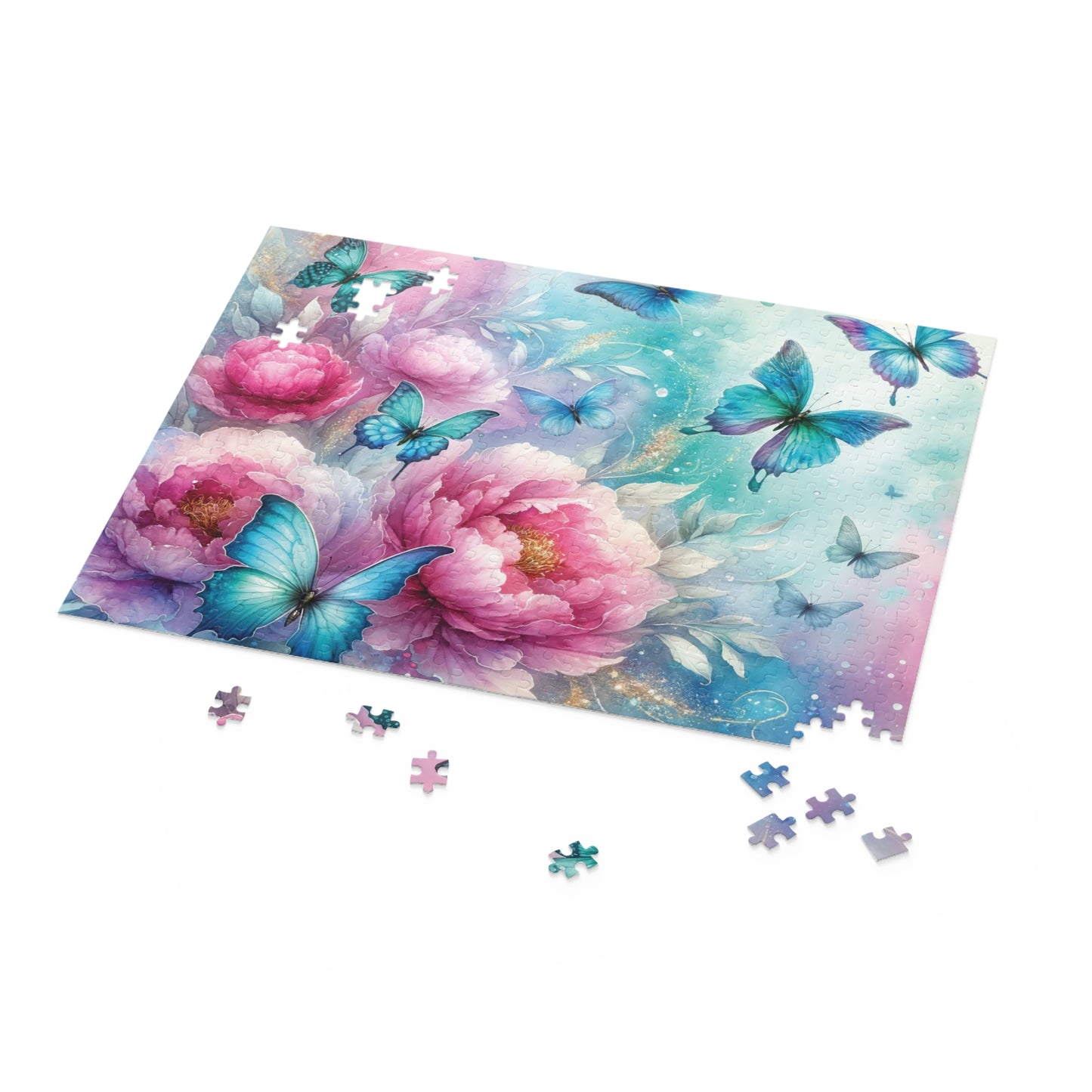 Personalised/Non-Personalised Puzzle, Butterfly Dreams (120, 252, 500-Piece)