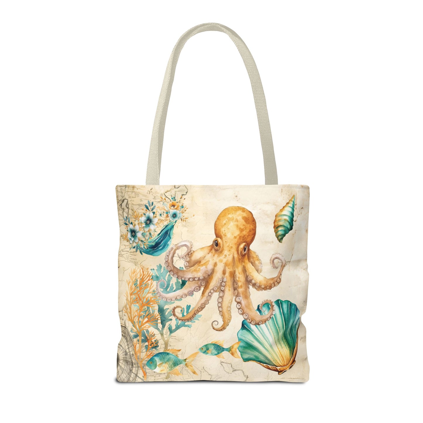 Tote Bag, Nautical bag, Beach Tote Bag