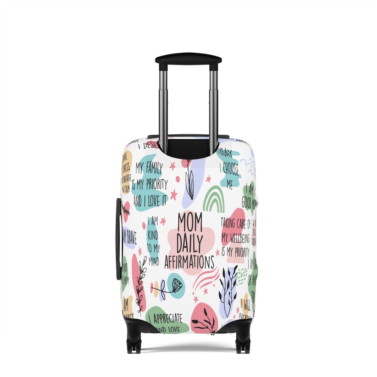 Luggage Cover, Mom Daily Affirmations, awd-1352