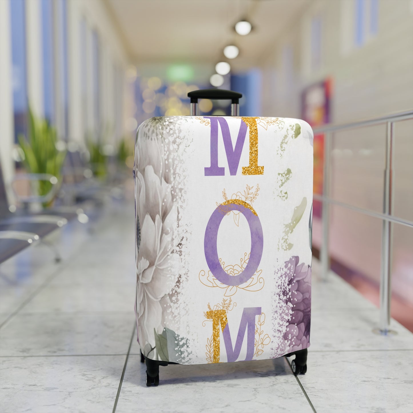 Luggage Cover, Floral, Mom, awd-530