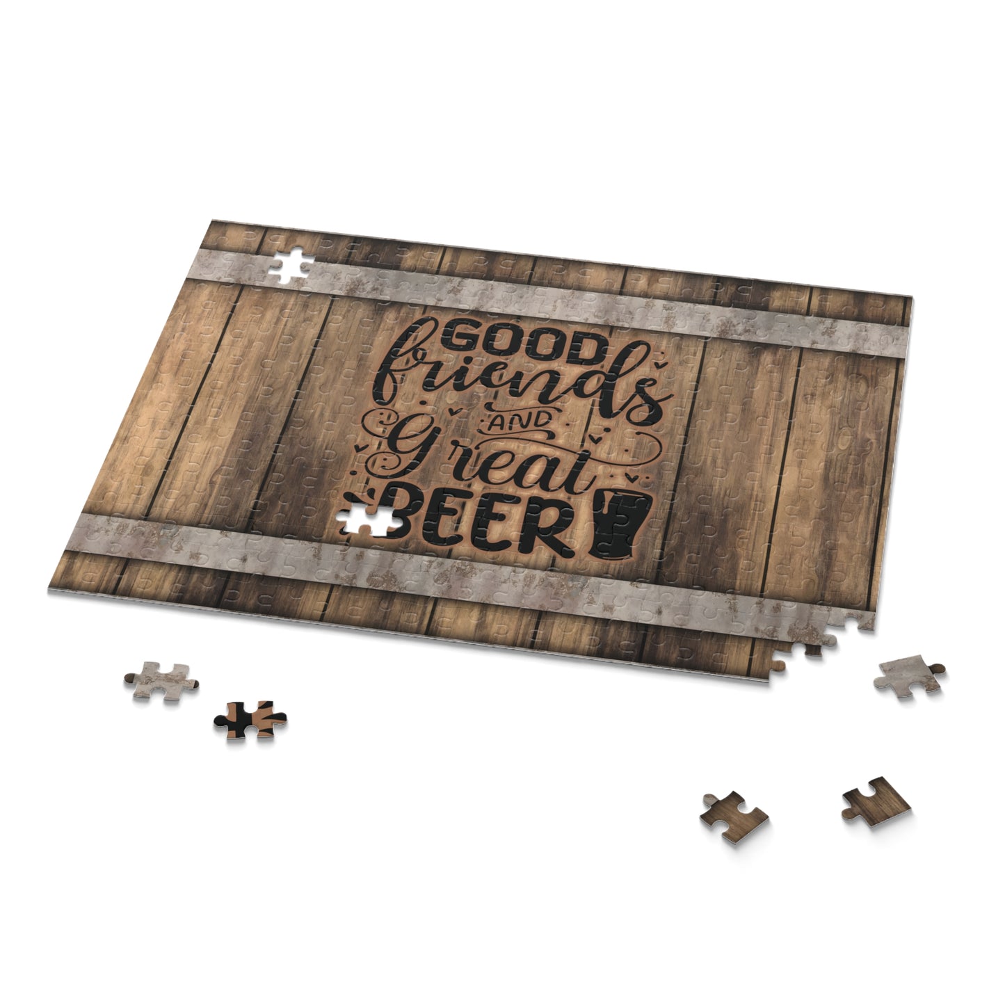 Puzzle, Good Friends Great Beer  (120, 252, 500-Piece) awd-567