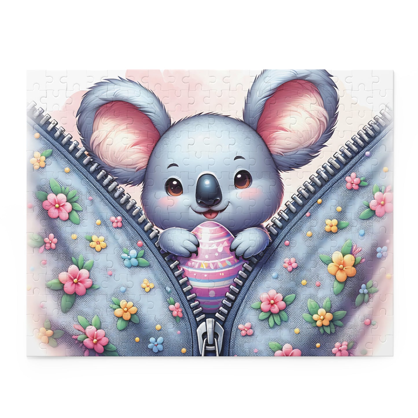 Personalised/Non-Personalised Puzzle, Easter, Koala (120, 252, 500-Piece)