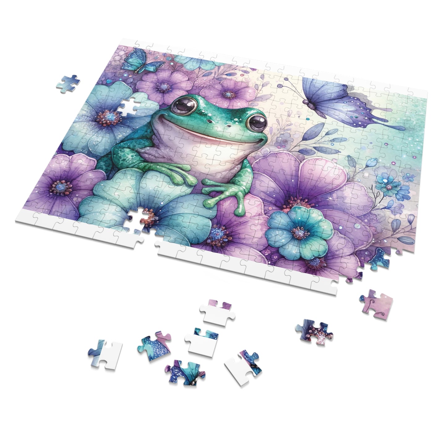 Jigsaw Puzzle, Frog, Personalised/Non-Personalised (30, 110, 252, 500,1000-Piece)