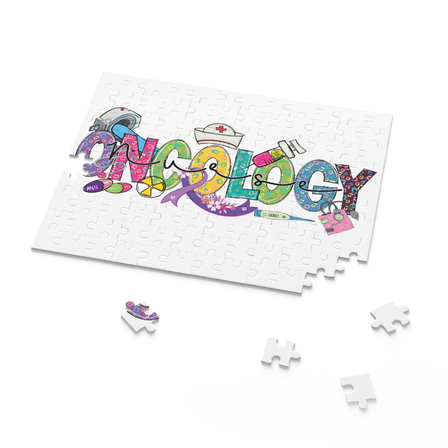 Personalised/Non-Personalised Puzzle, Oncology Nurse (120, 252, 500-Piece)