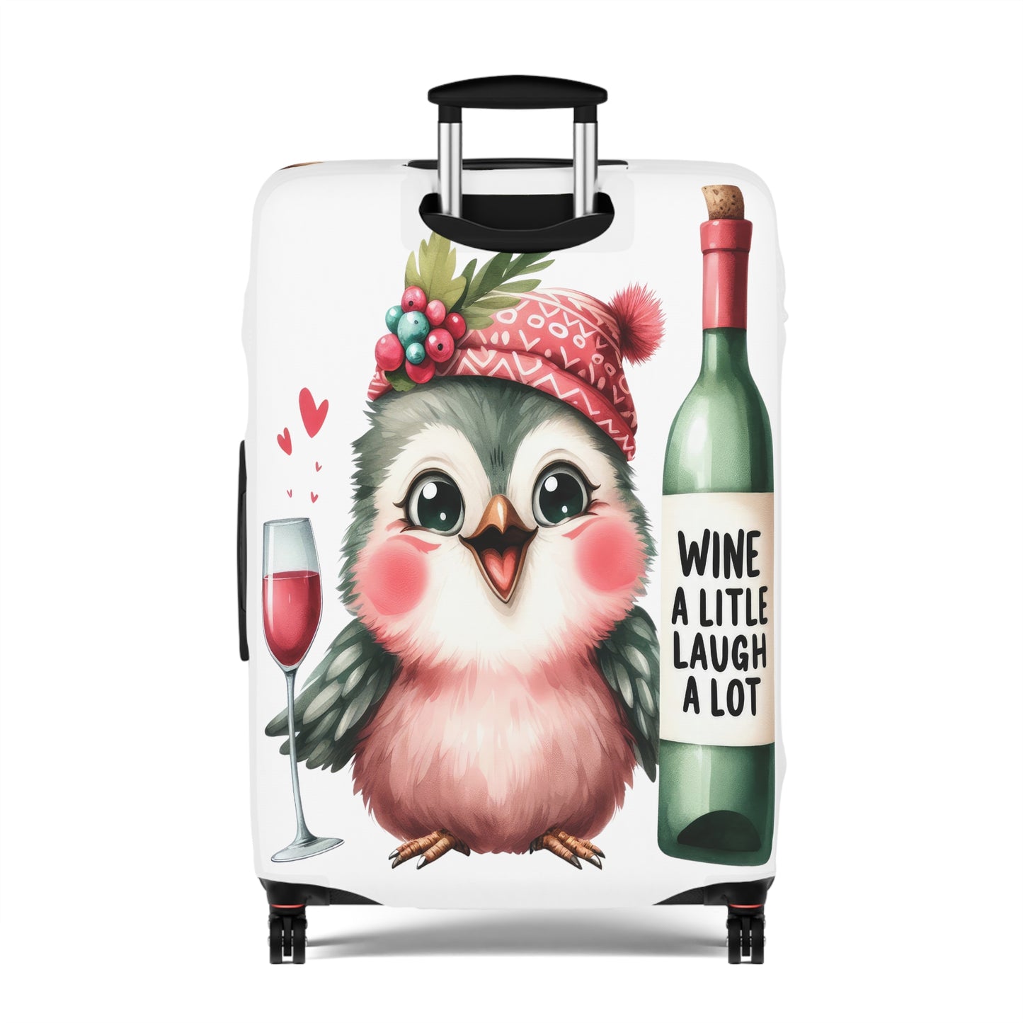 Luggage Cover, Cute Bird, awd-1647