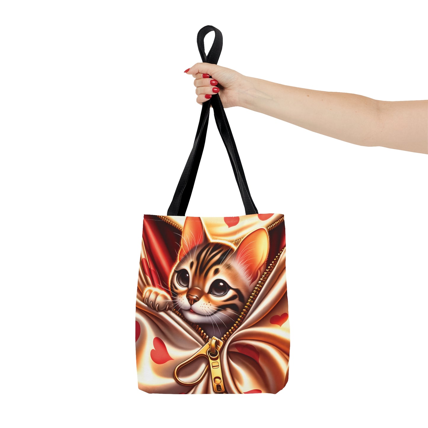 Tote Bag, Cat, Personalised/Non-Personalised Tote bag