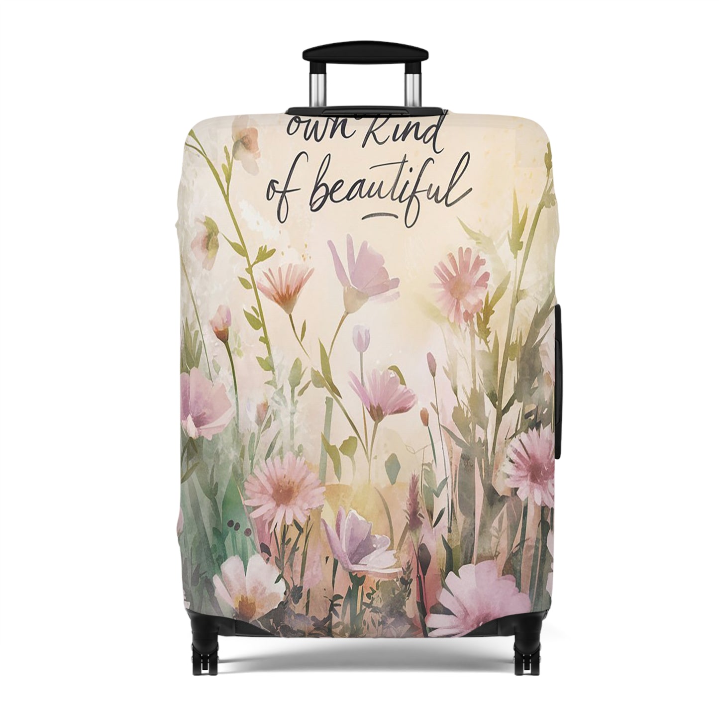 Luggage Cover, Floral, Be your own kind of beautiful, awd-1766