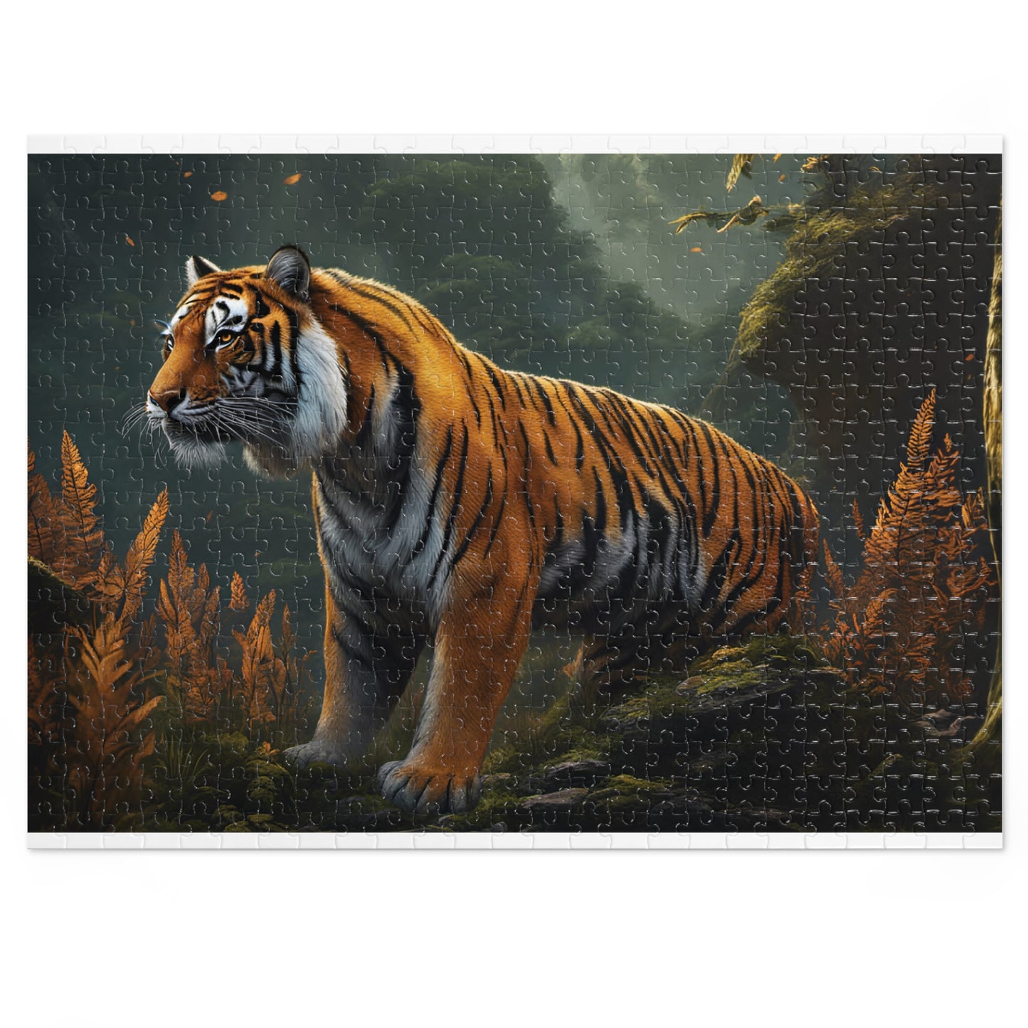 Puzzle, Tiger, Personalised/Non-Personalised (30, 110, 252, 500,1000-Piece)