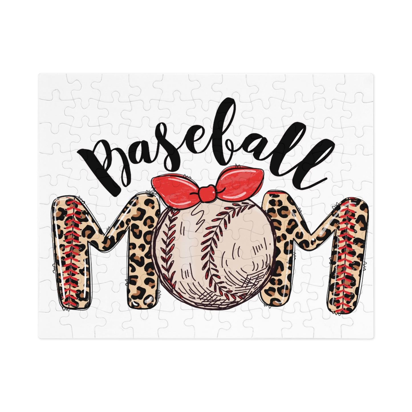 Puzzle, Baseball Mom, Personalised/Non-Personalised (30, 110, 252, 500,1000-Piece) awd-632