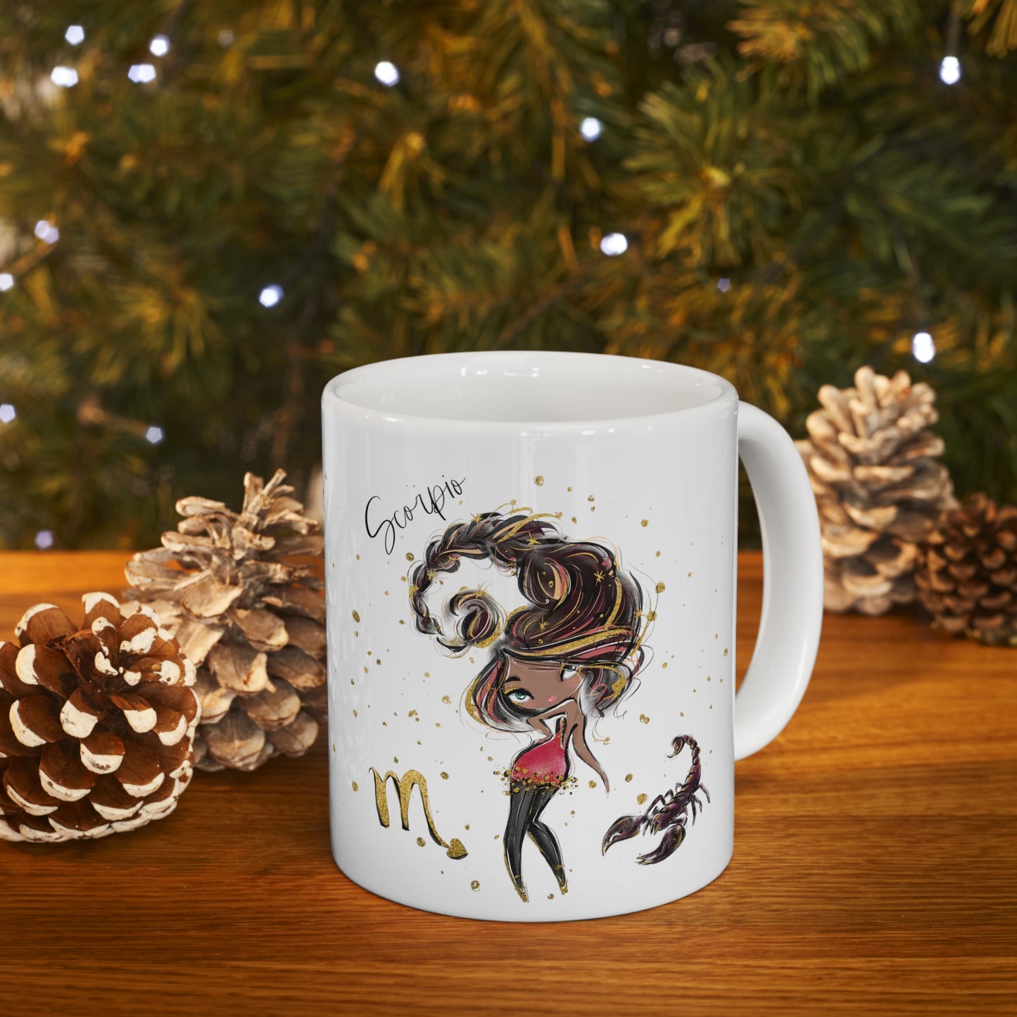 Zodiac Sign, Scorpio, Ceramic Mug 11oz