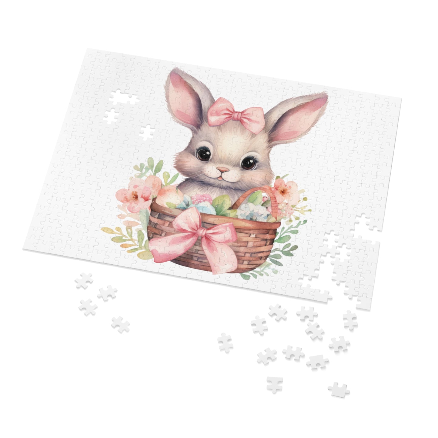 Jigsaw Puzzle, Easter, Easter Rabbit, Personalised/Non-Personalised (30, 110, 252, 500,1000-Piece)