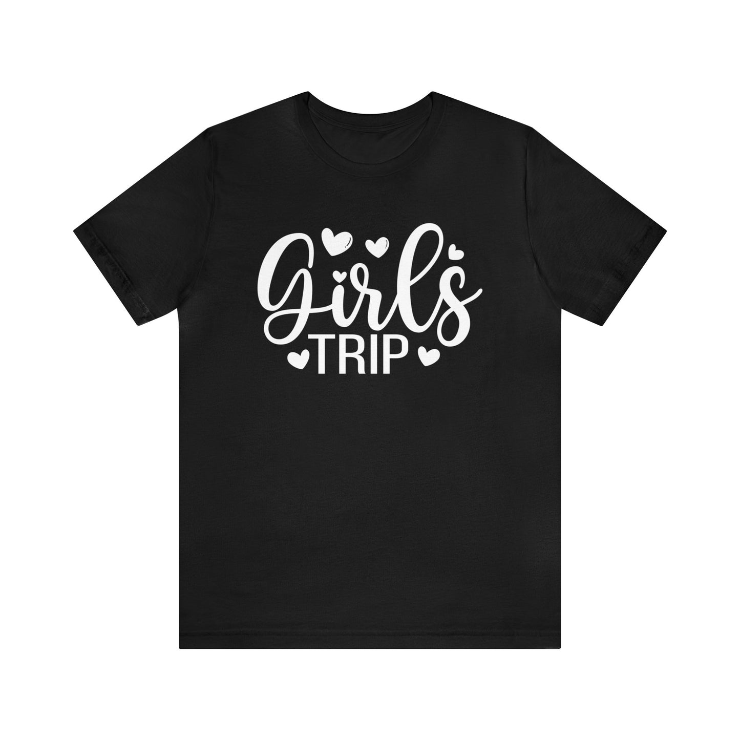 Unisex Adults Jersey Short Sleeve Tee, Cruise Tee, Girl's Trip, 100% Cotton, Light Fabric 142 g/m²