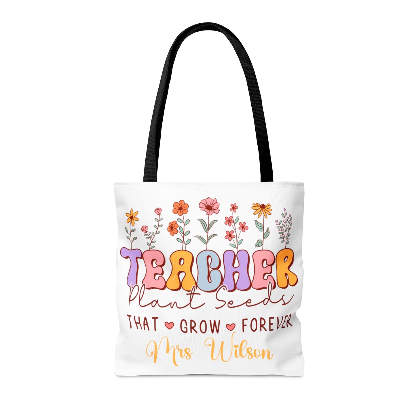 Personalised Tote Bag, Teacher Tote bag