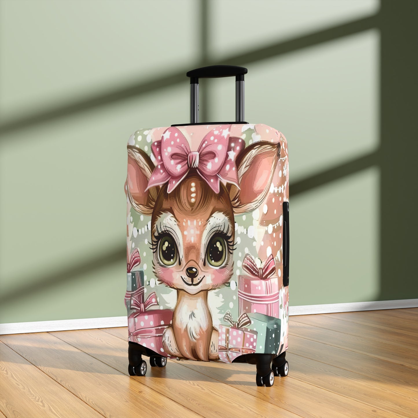 Luggage Cover, Christmas, Deer, awd-3103