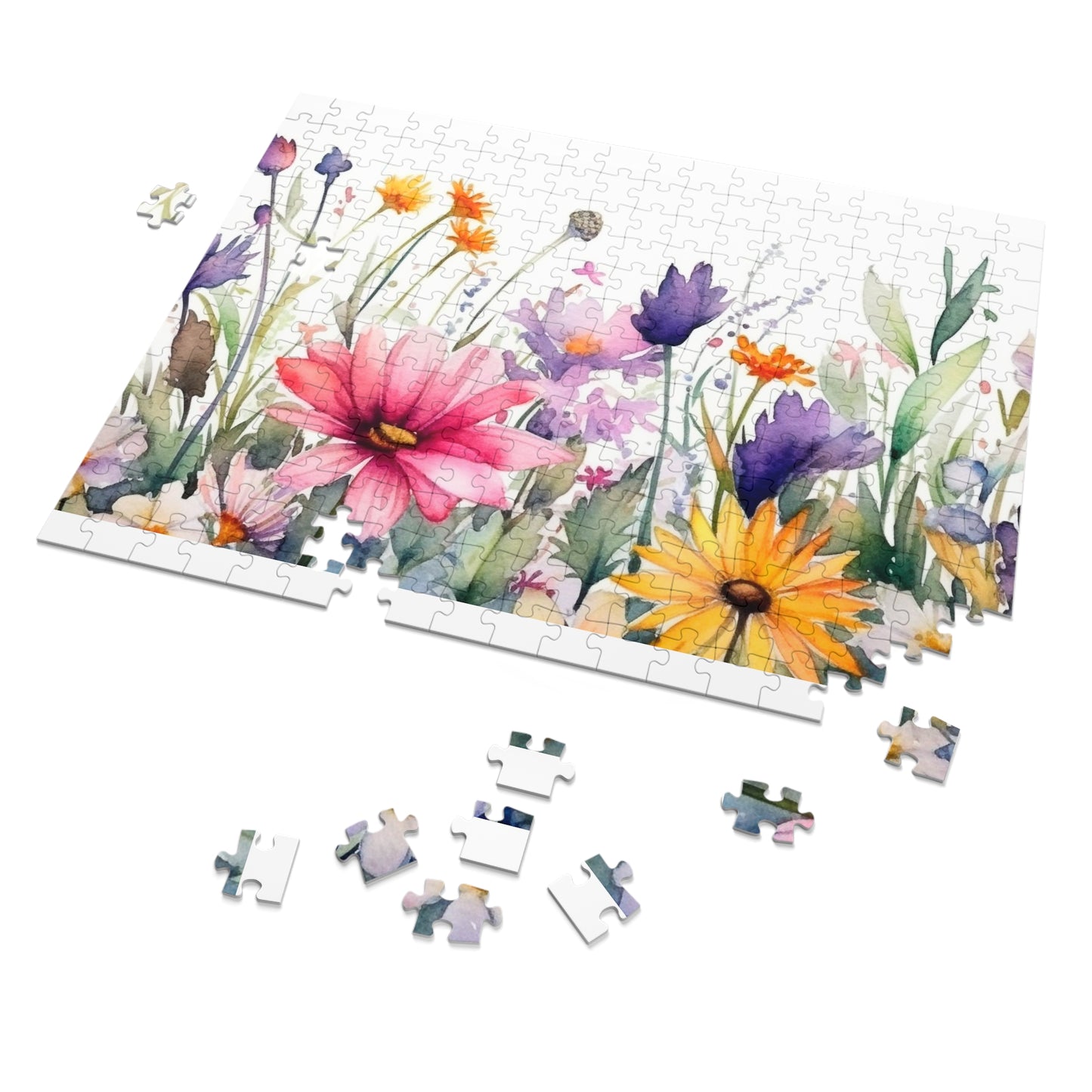 Jigsaw Puzzle, Floral, Personalised/Non-Personalised (30, 110, 252, 500,1000-Piece)