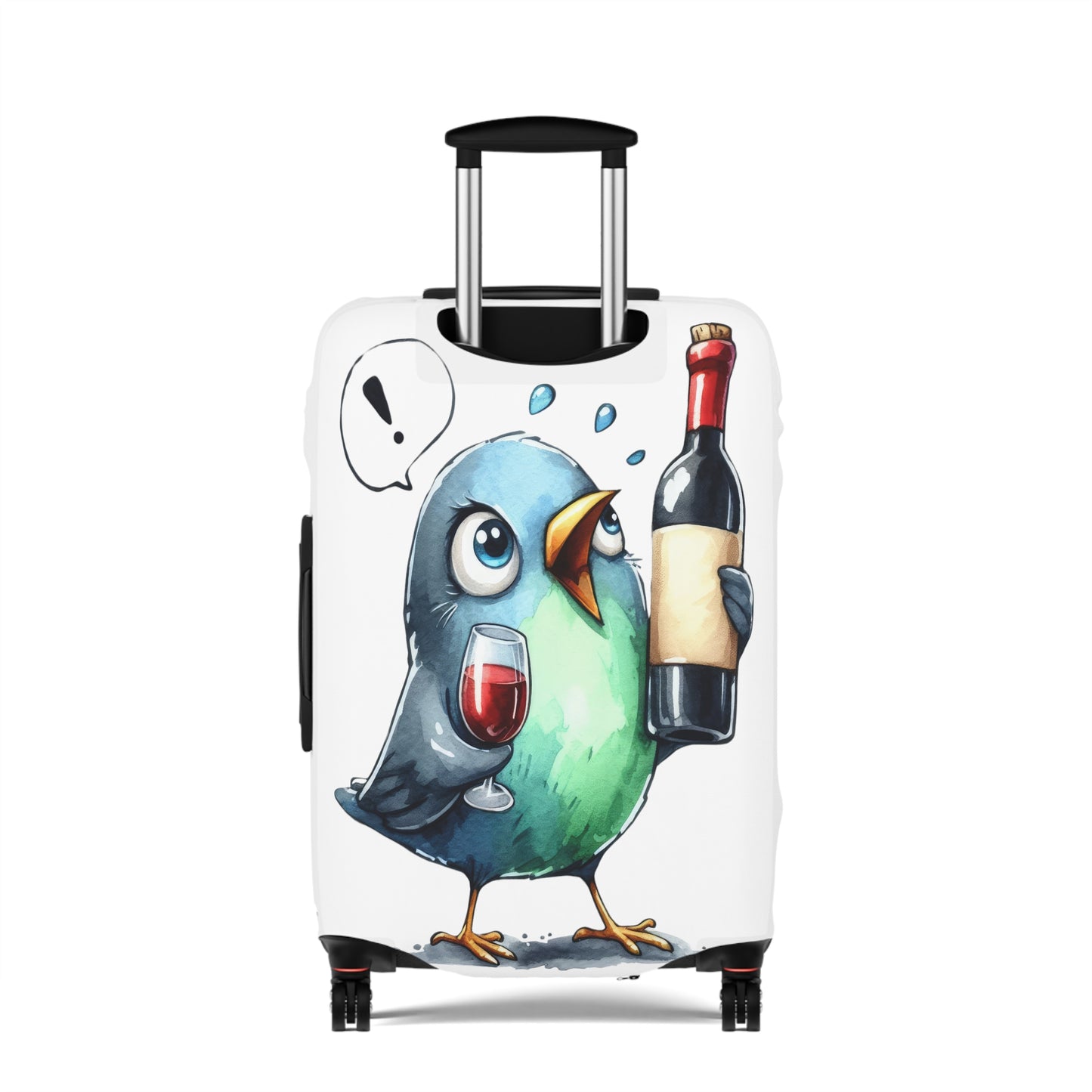 Luggage Cover, Cute Bird, awd-1639