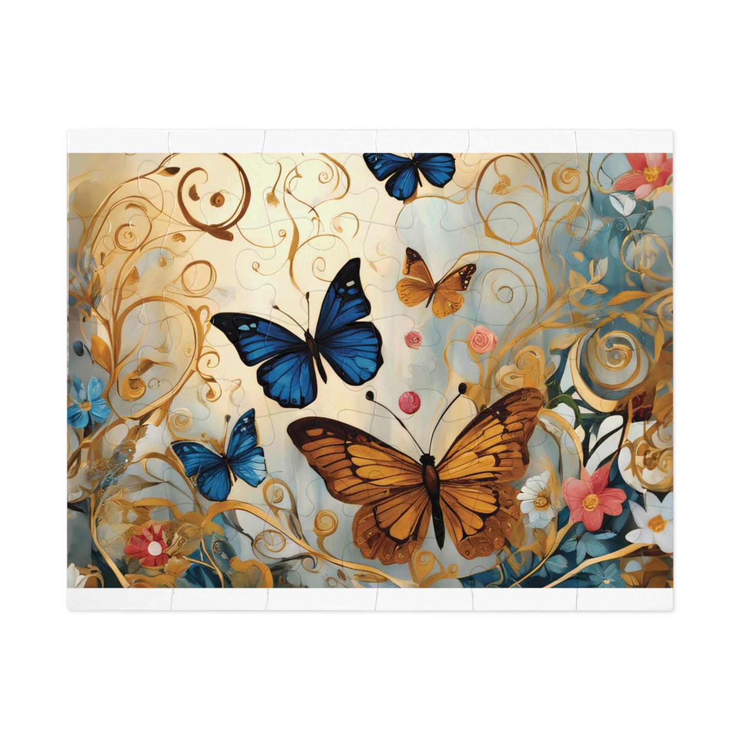 Jigsaw Puzzle, Butterfly, Personalised/Non-Personalised (30, 110, 252, 500,1000-Piece)