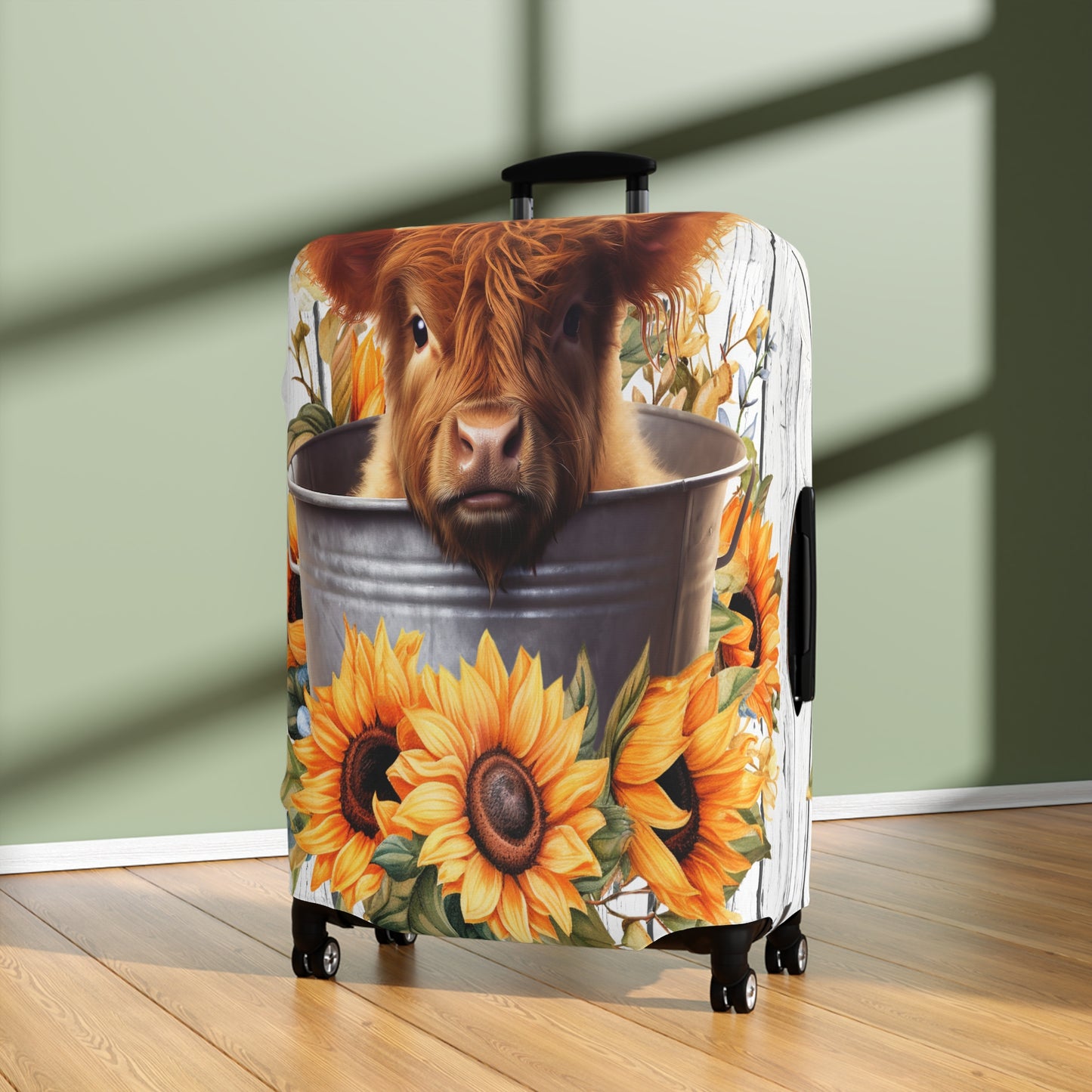 Luggage Cover, Highland Cow, awd-225