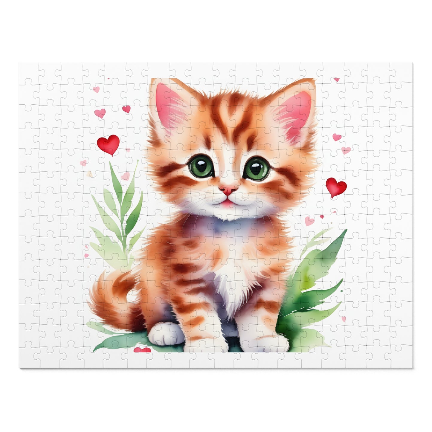 Jigsaw Puzzle, Cat, Personalised/Non-Personalised (30, 110, 252, 500,1000-Piece)