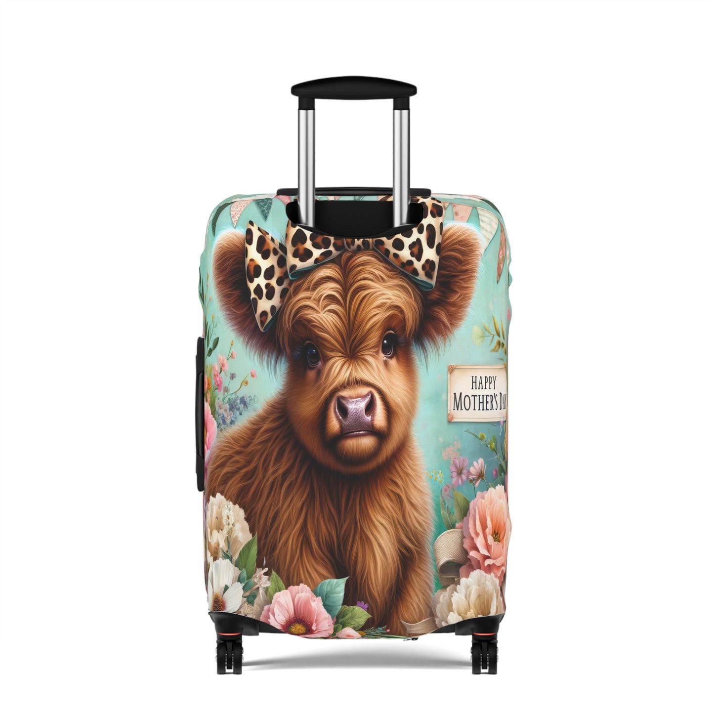 Luggage Cover, Highland Cow, awd-5004