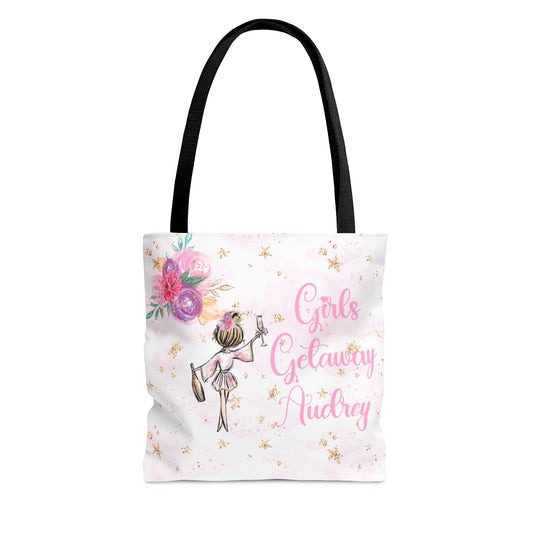 Personalised Tote Bag, GIrl's Getaway Tote bag