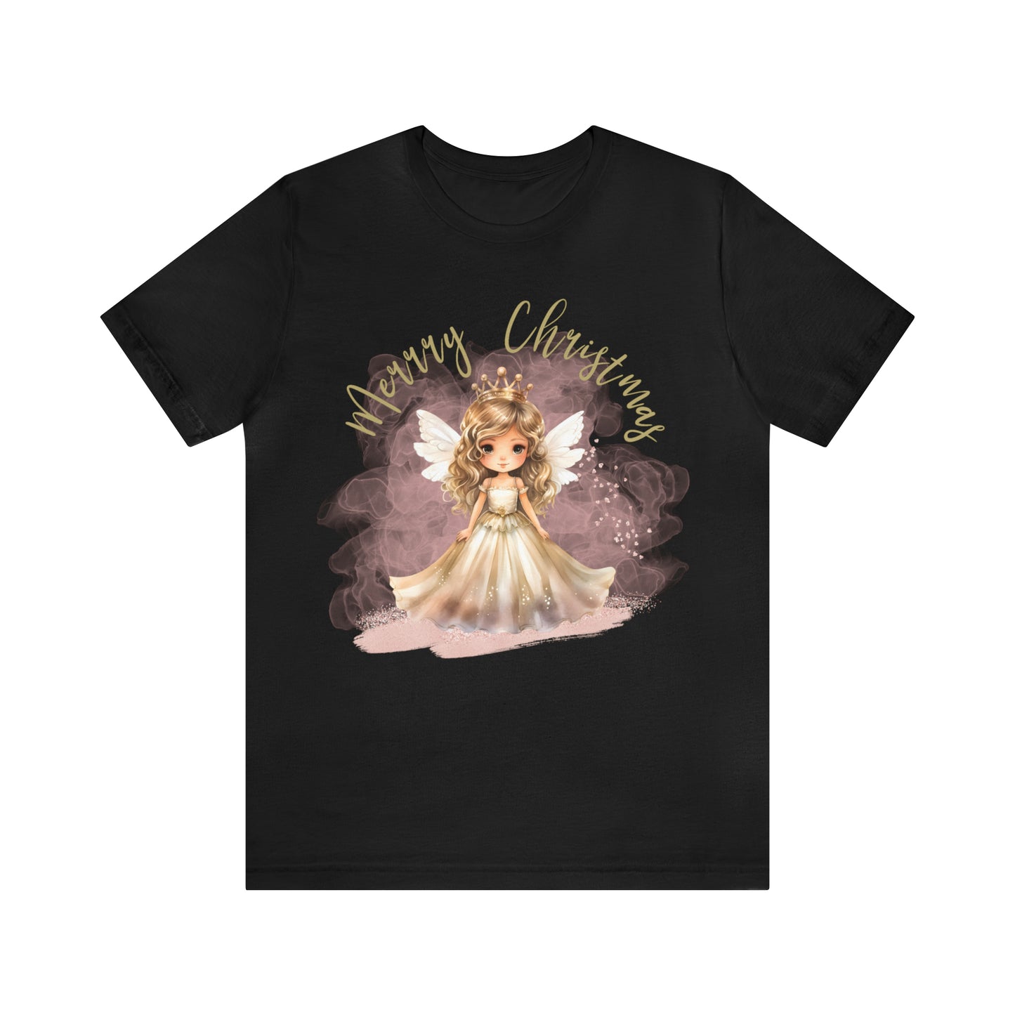 Unisex Jersey Short Sleeve Tee Christmas, Women's Fairy T-shirt A-00008