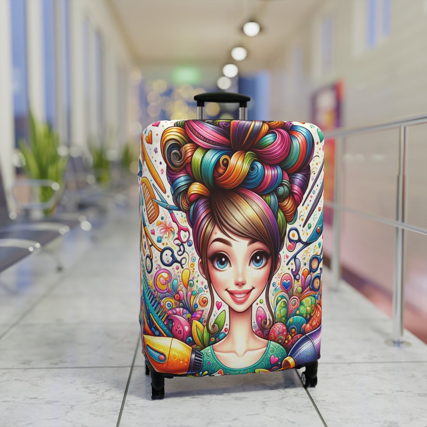 Luggage Cover, Hairdresser, awd-1683