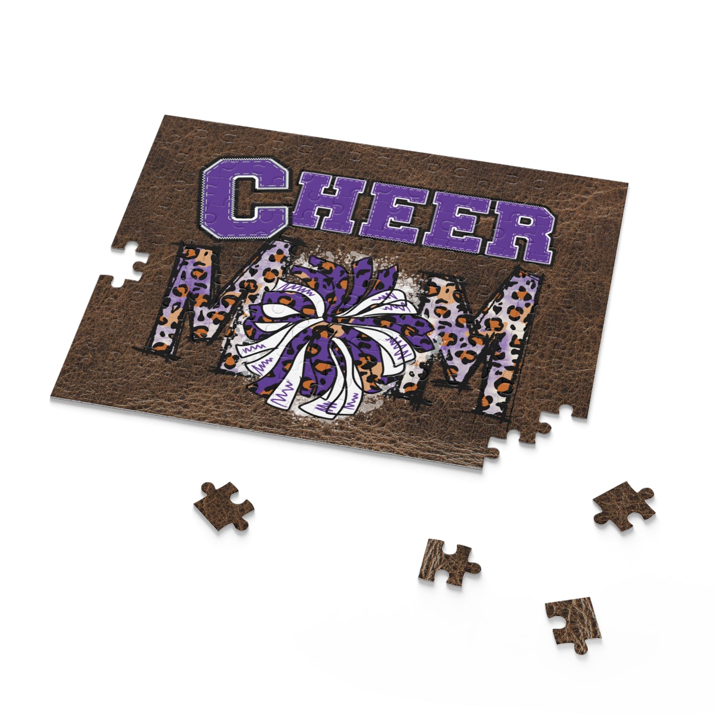 Personalised/Non-Personalised Puzzle, Cheer Mom (120, 252, 500-Piece)