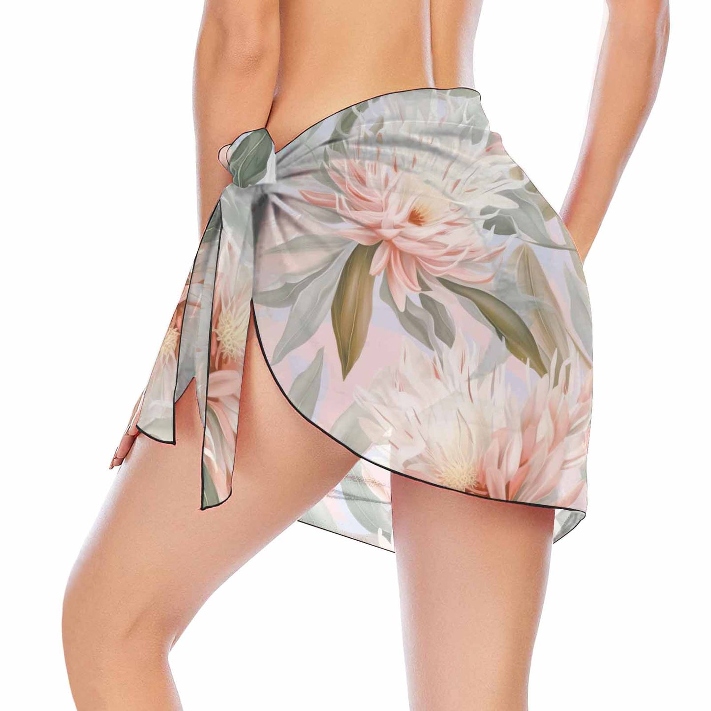 Australian Floral 7  Women's Beach Sarong Wrap