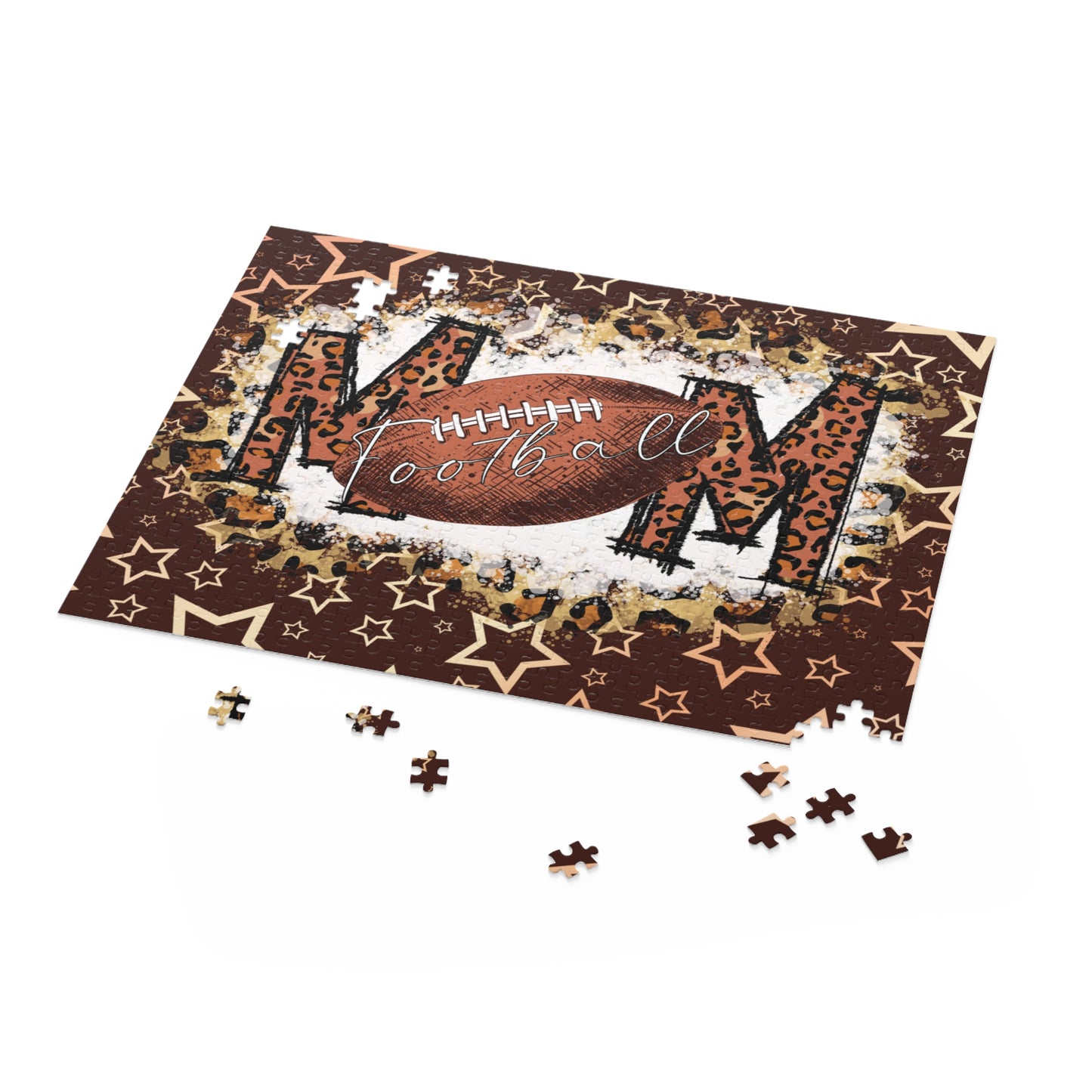 Personalised/Non-Personalised Puzzle, Football, Mum, Mom (120, 252, 500-Piece)