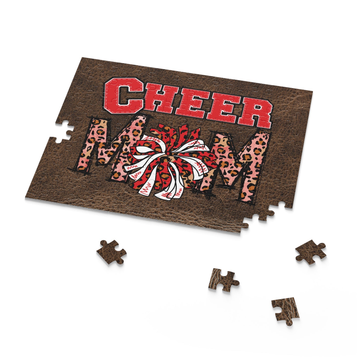 Personalised/Non-Personalised Puzzle, Cheer Mom (120, 252, 500-Piece)