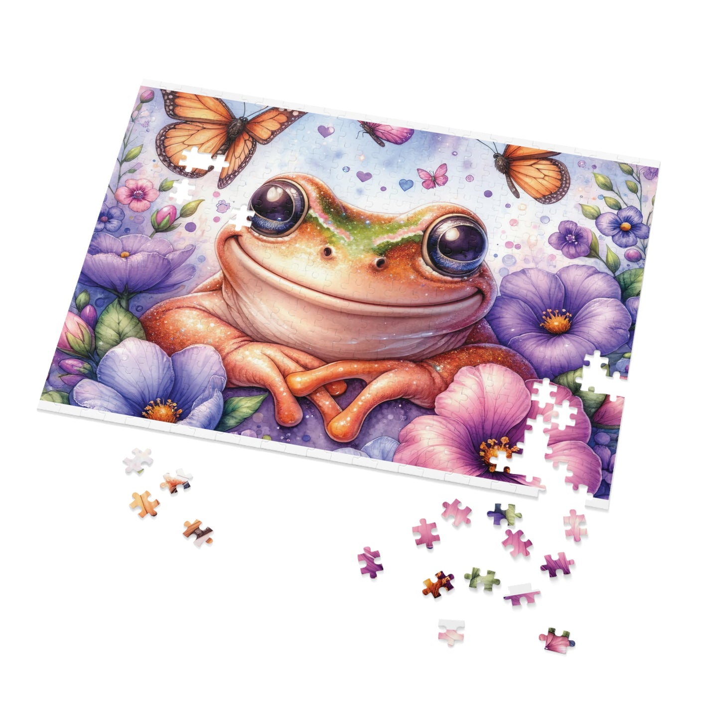 Jigsaw Puzzle, Frog, Personalised/Non-Personalised (30, 110, 252, 500,1000-Piece)