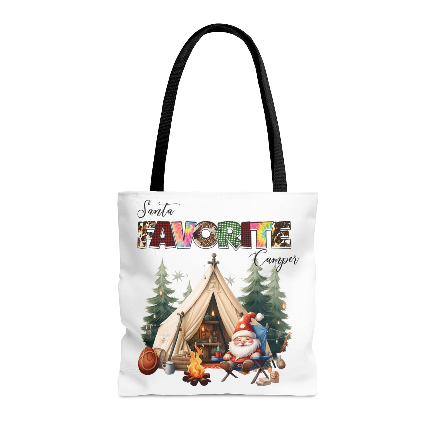 Tote Bag, Christmas, Camper