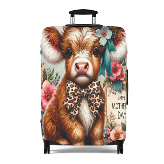 Luggage Cover, Highland Cow, awd-5013