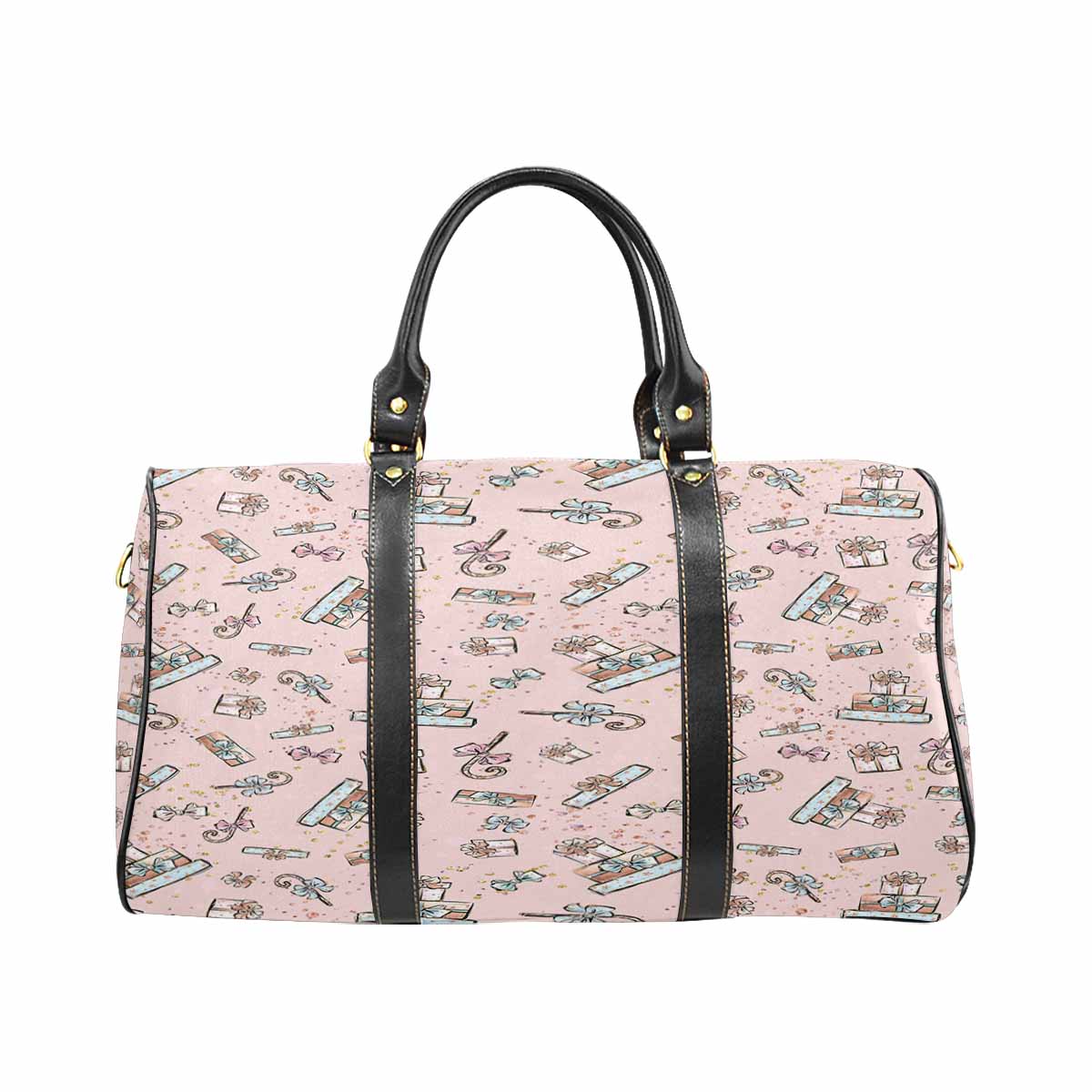 Pink Christmas  Travel Bag