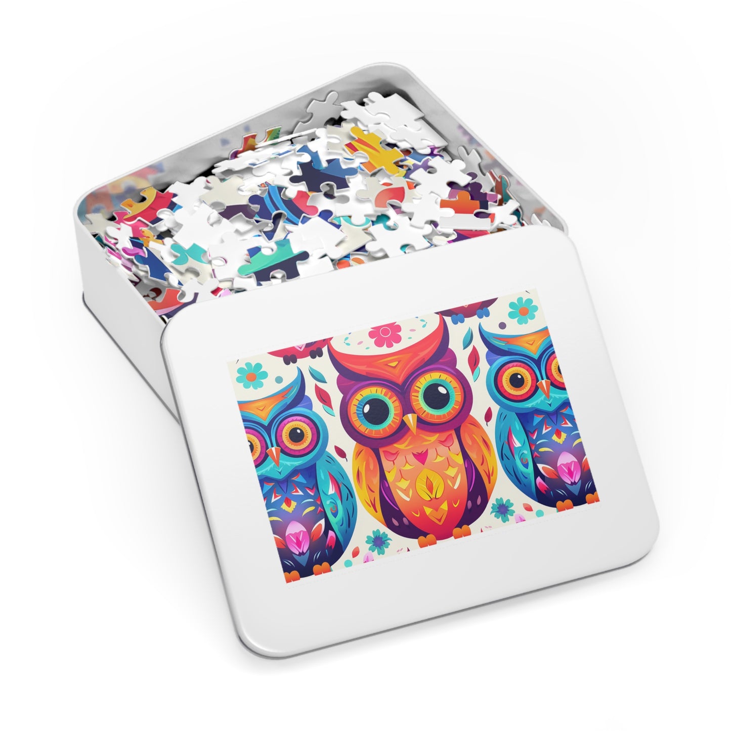 Jigsaw Puzzle, Owl, Personalised/Non-Personalised (30, 110, 252, 500,1000-Piece)