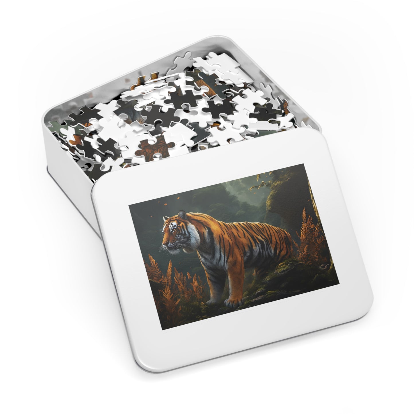 Puzzle, Tiger, Personalised/Non-Personalised (30, 110, 252, 500,1000-Piece)