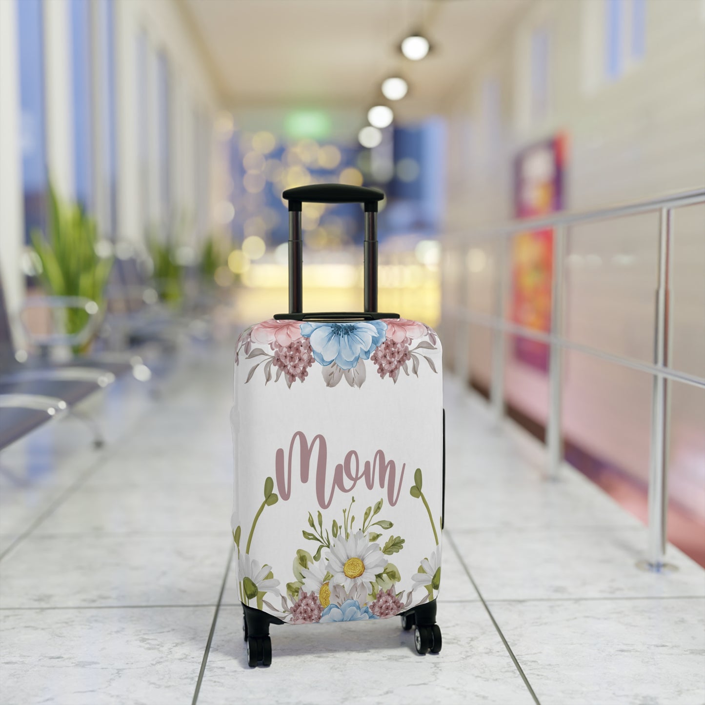 Luggage Cover, Floral, Mom, awd-1366