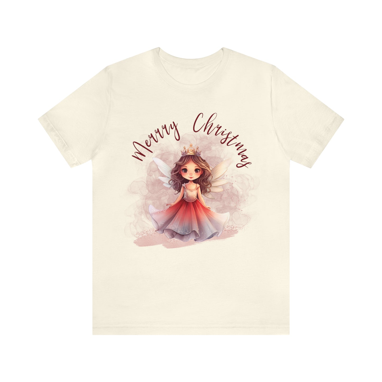 Unisex Jersey Short Sleeve Tee Christmas, Women's Fairy T-shirt A-00009