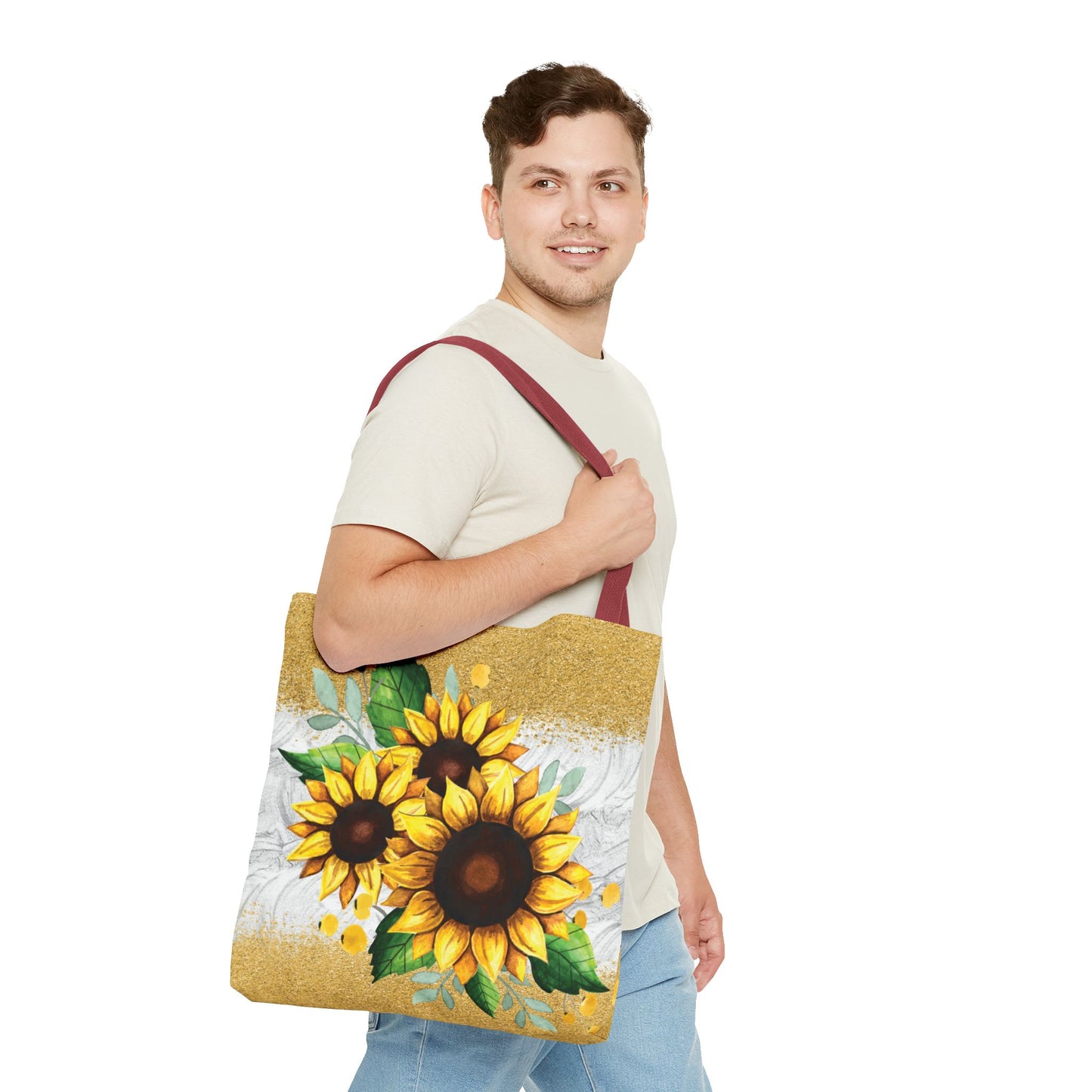 Tote Bag, Sunflowers, Tote bag