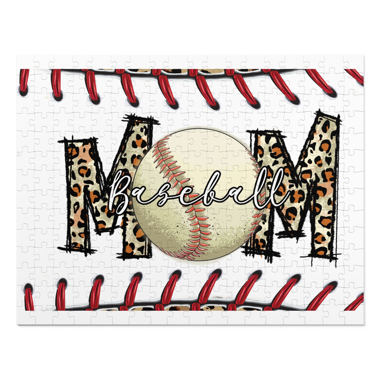 Puzzle, Baseball Mom, Personalised/Non-Personalised (30, 110, 252, 500,1000-Piece) awd-608