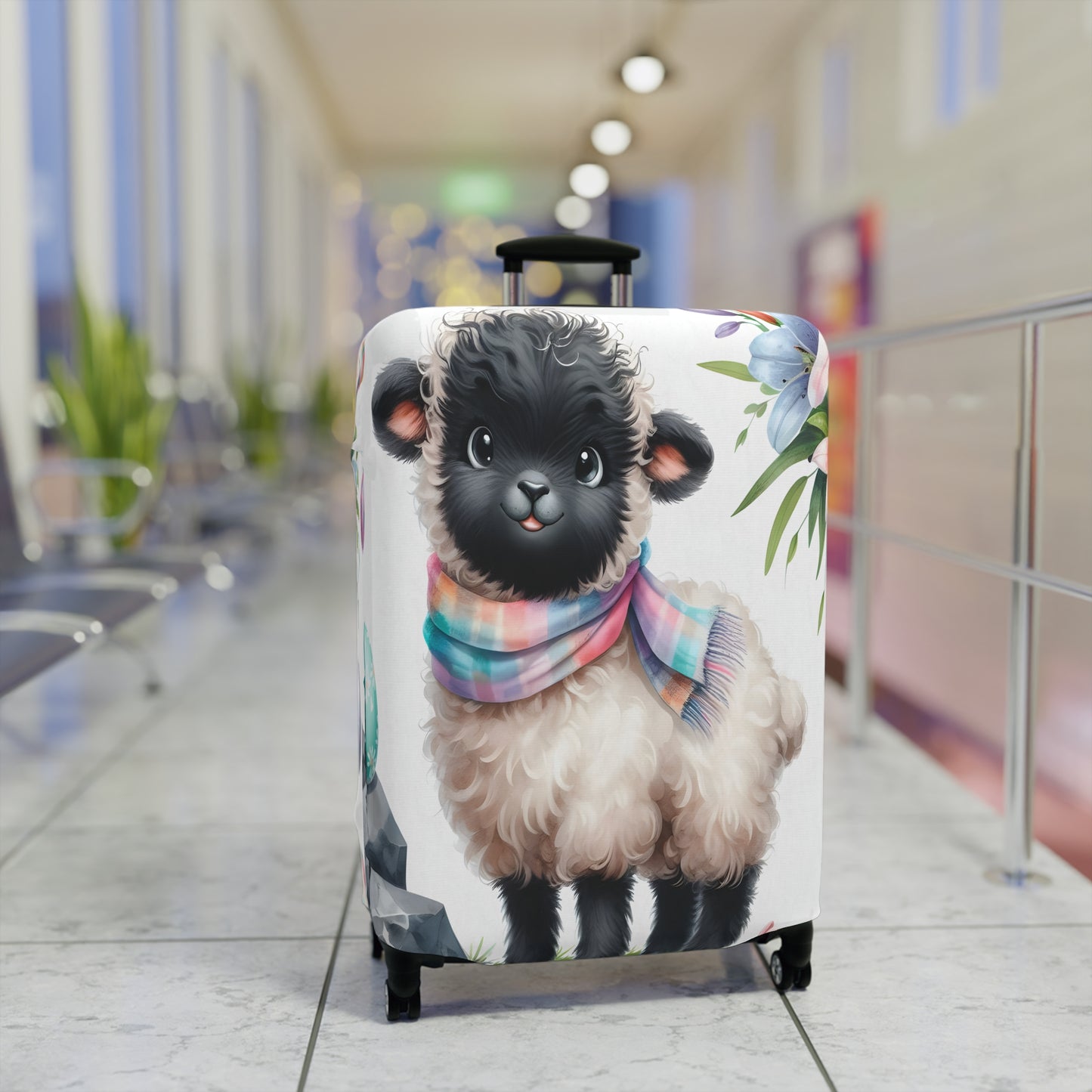 Luggage Cover, Easter, Lamb, awd-1615