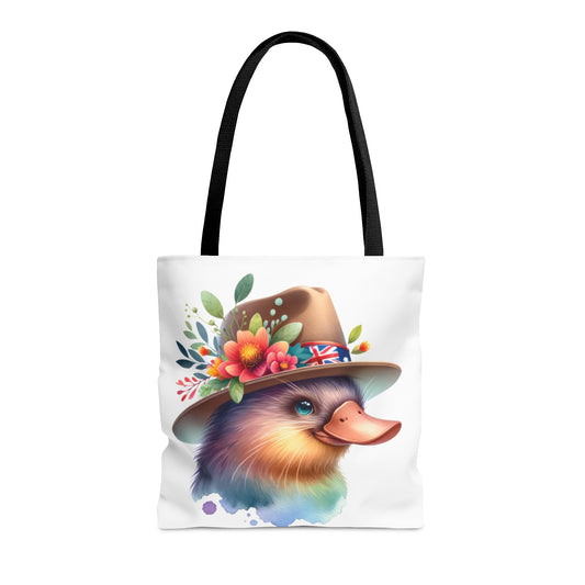 Tote Bag, Australian Animals, Platypus, Personalised/Non-Personalised Tote bag