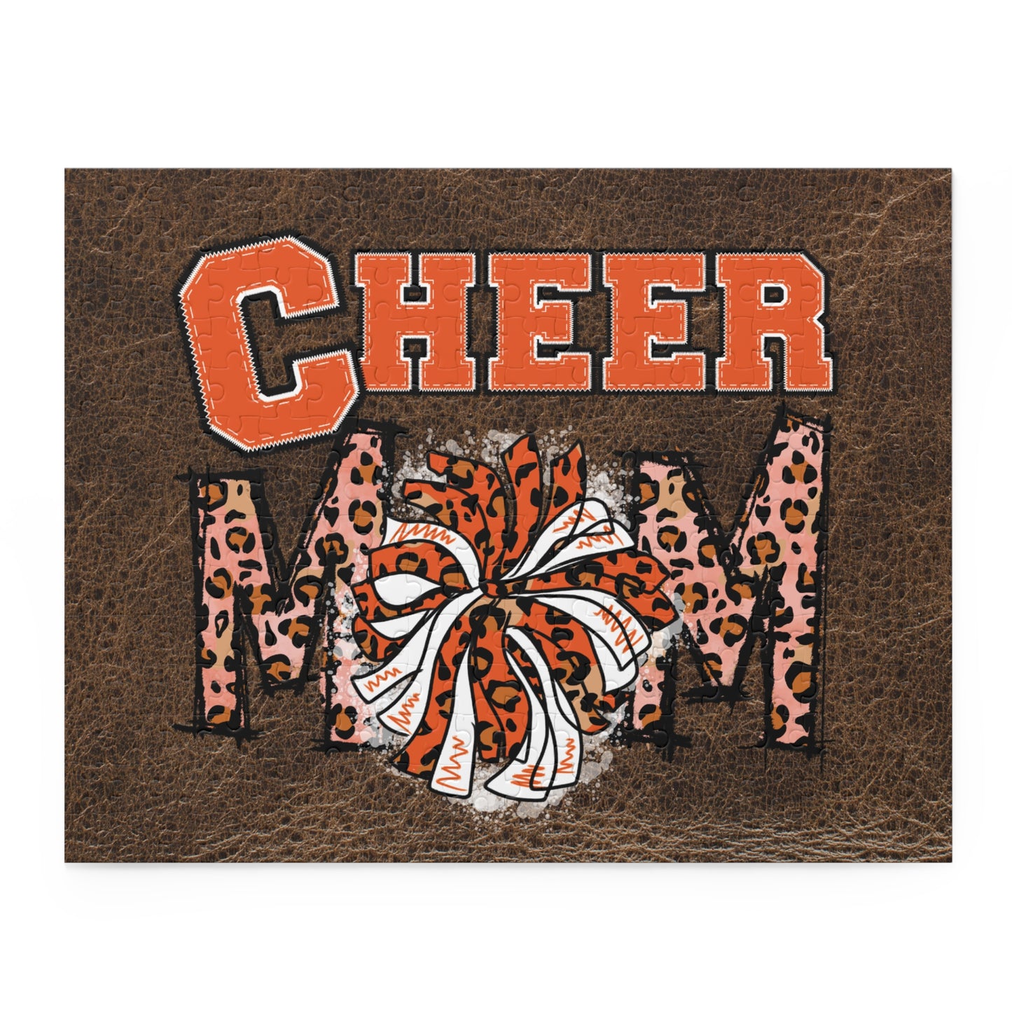 Personalised/Non-Personalised Puzzle, Cheer Mom (120, 252, 500-Piece)