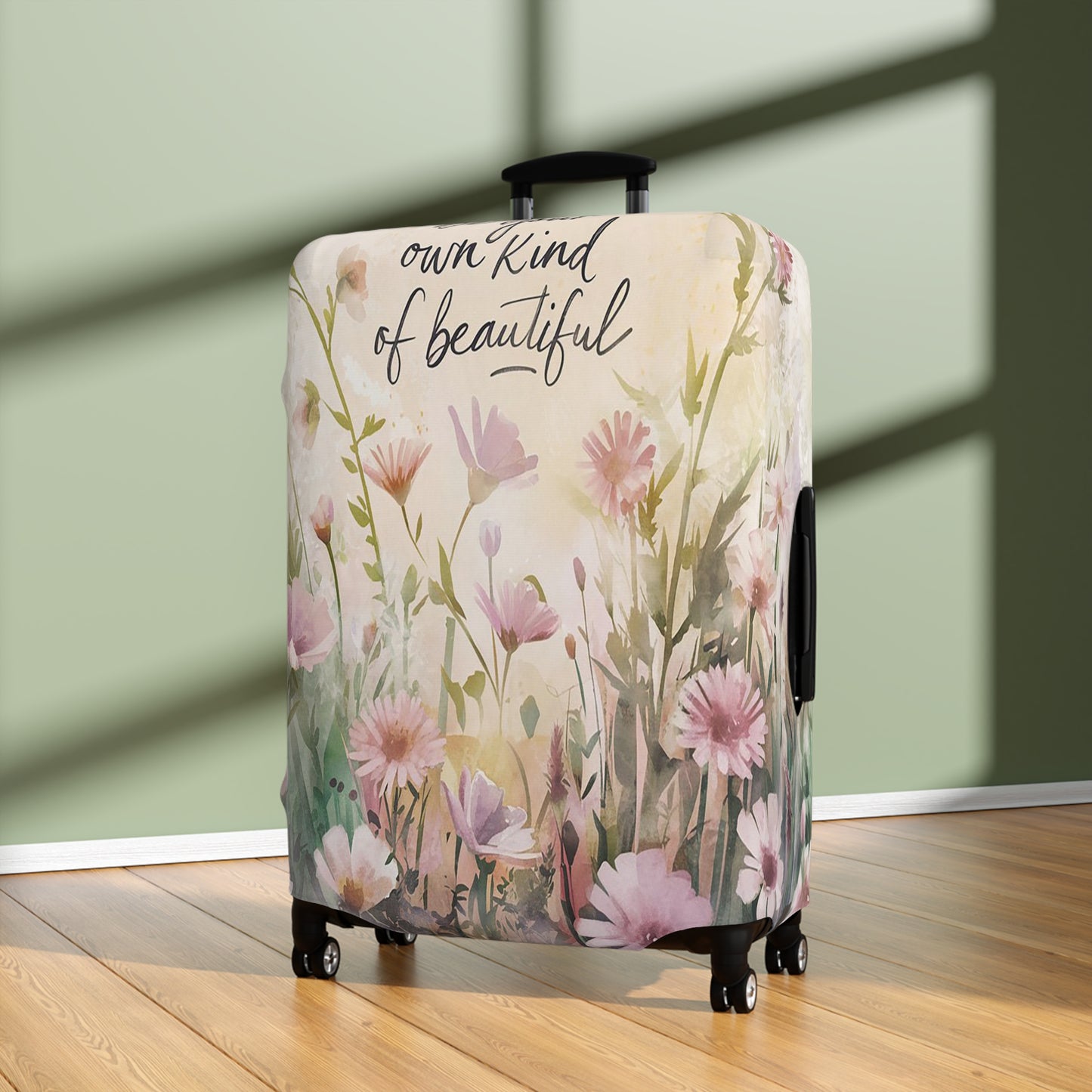 Luggage Cover, Floral, Be your own kind of beautiful, awd-1766