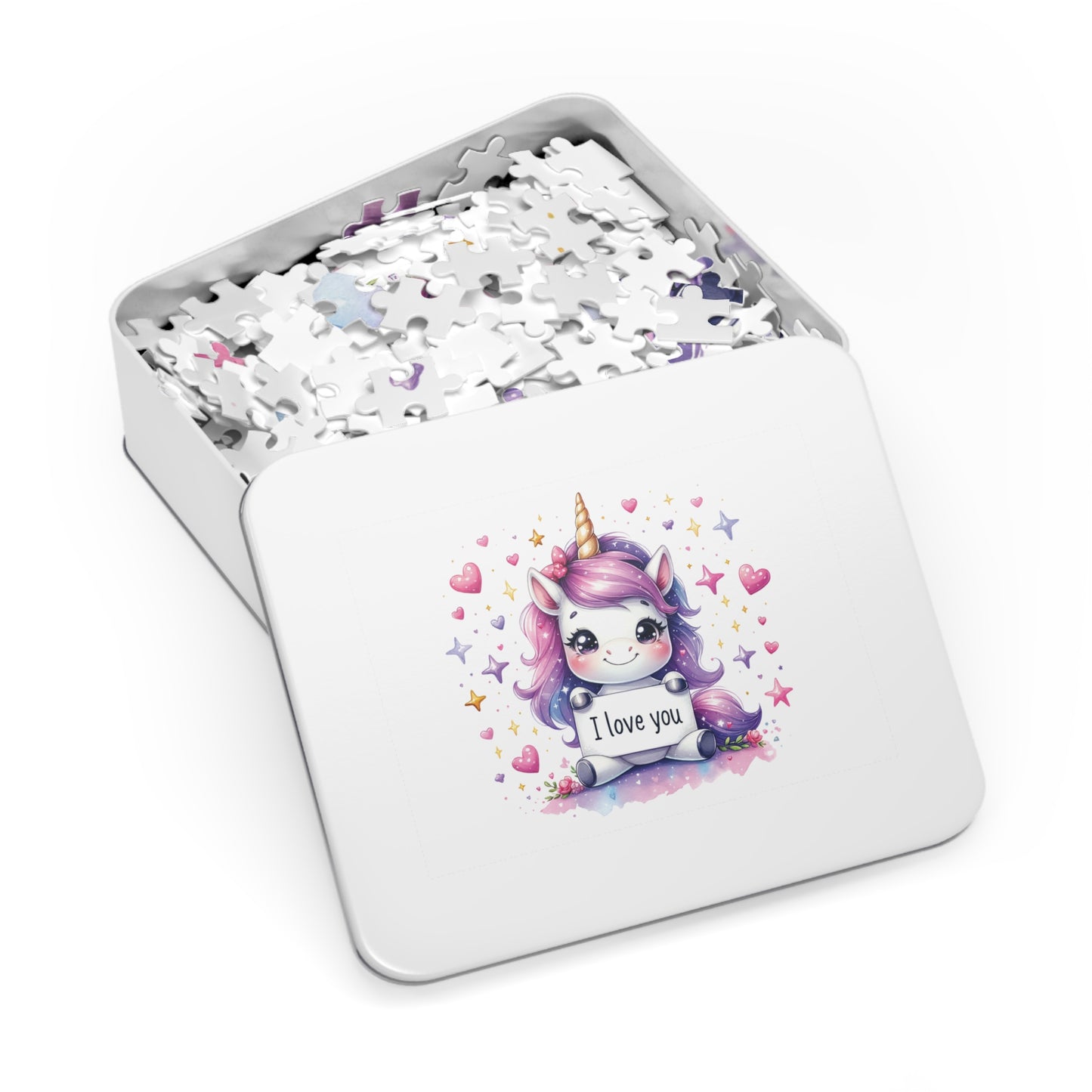 Jigsaw Puzzle, Unicorn, Personalised/Non-Personalised (30, 110, 252, 500,1000-Piece)