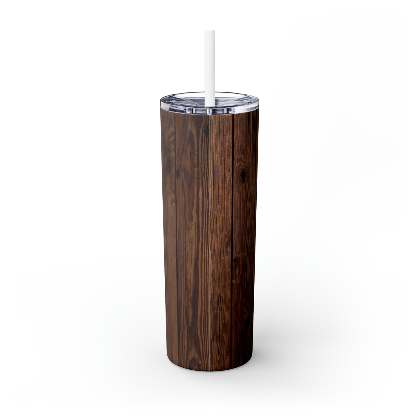 Skinny Tumbler with Straw, 20oz, Worlds Best Father