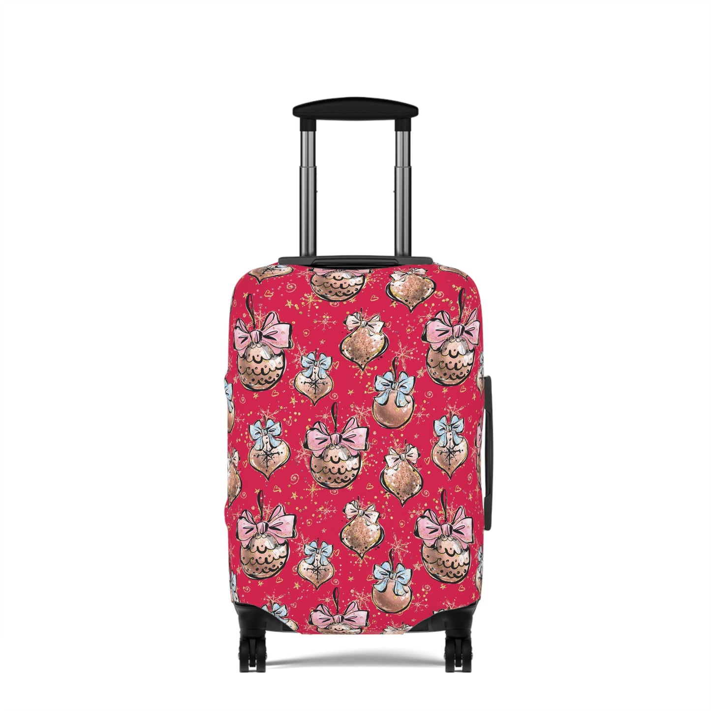 Luggage Cover, Christmas, Baubles