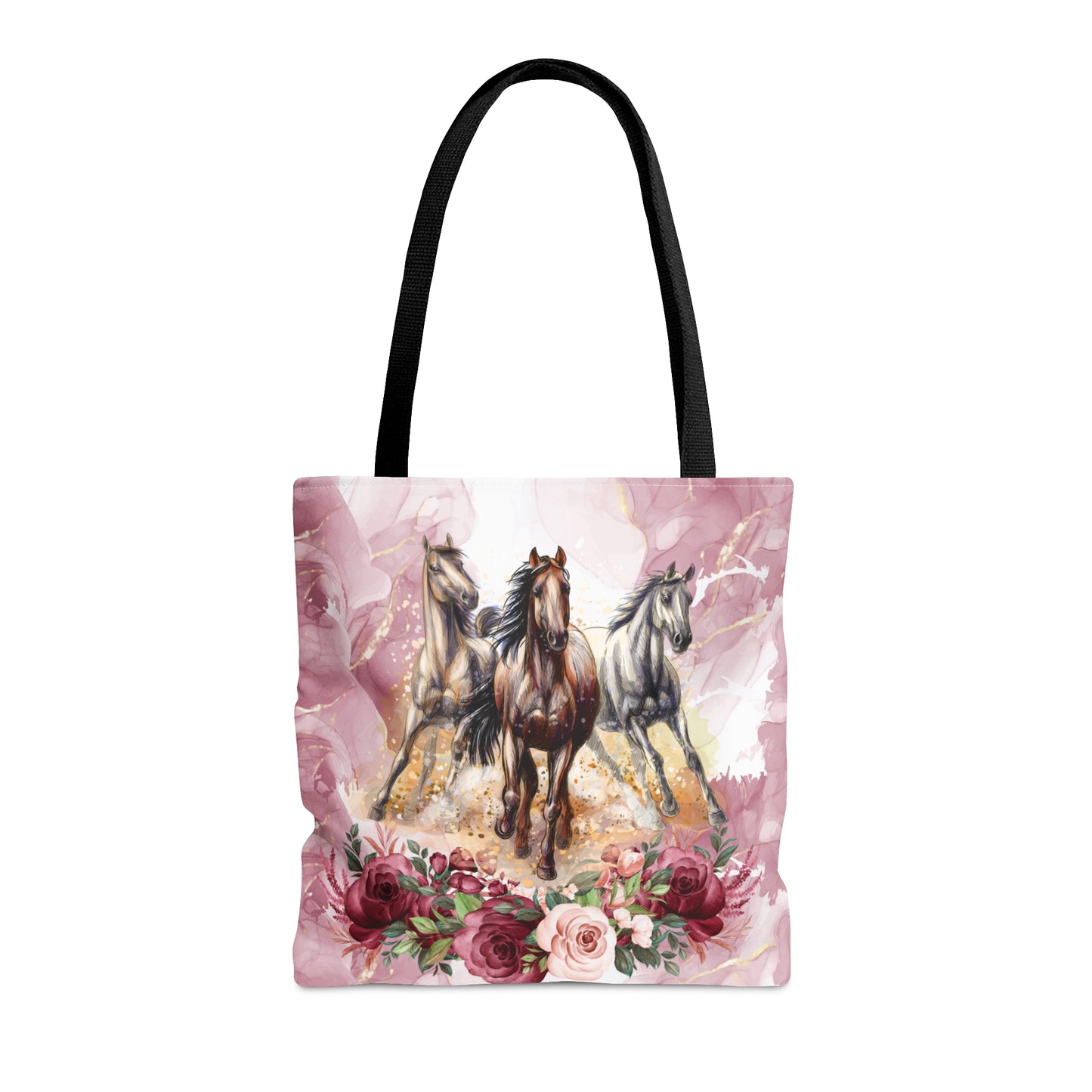 Tote Bag, Horses, Personalised/Non-Personalised Tote bag