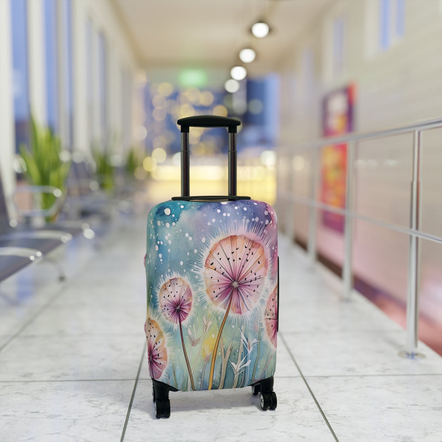 Luggage Cover, Floral, Dandelions, awd-244